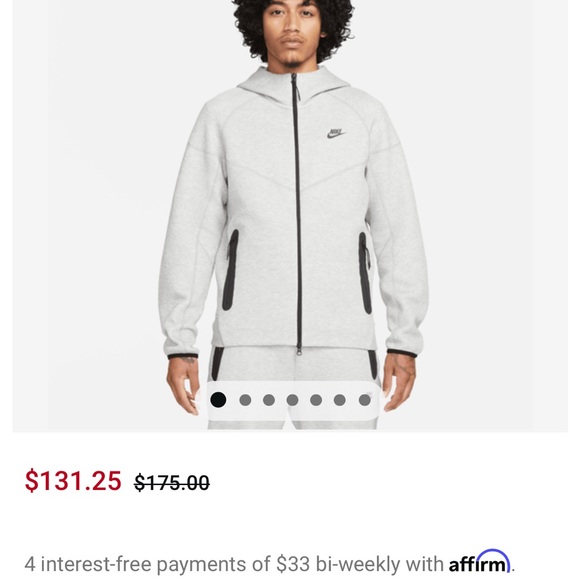 Nike Tech Fleece Full-Zip Hoodie *like NEW*BLUE* - Picture 2 of 5